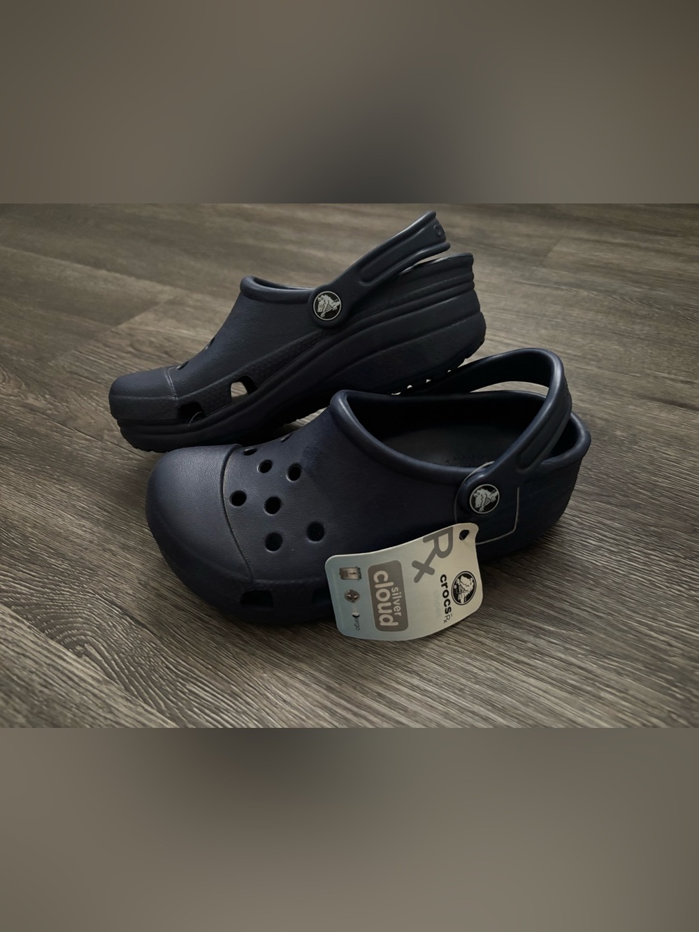 CROCS RX Silver Cloud